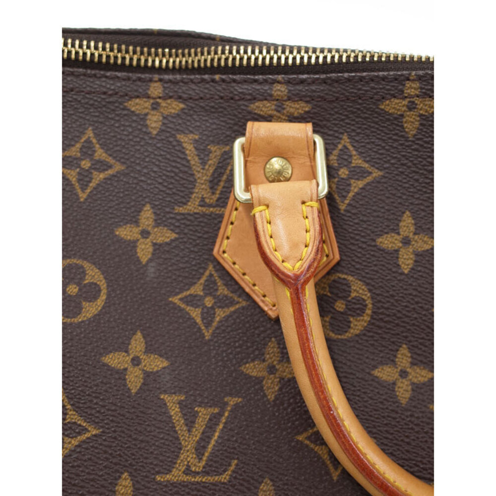 Louis Vuitton Monogram Leather Brown Speedy Boston Bag - Picture 7 of 9